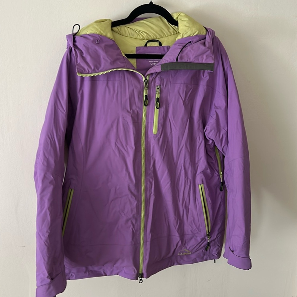 LL bean down ski jacket